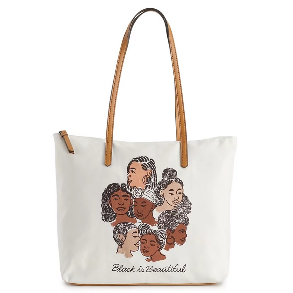 Black is Beautiful Canvas Tote Bag